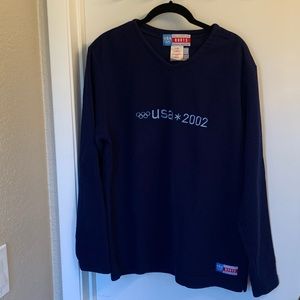 Roots 2002 Winter Olympics Fleece Pullover